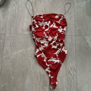 Thong bodysuit great for surfing!